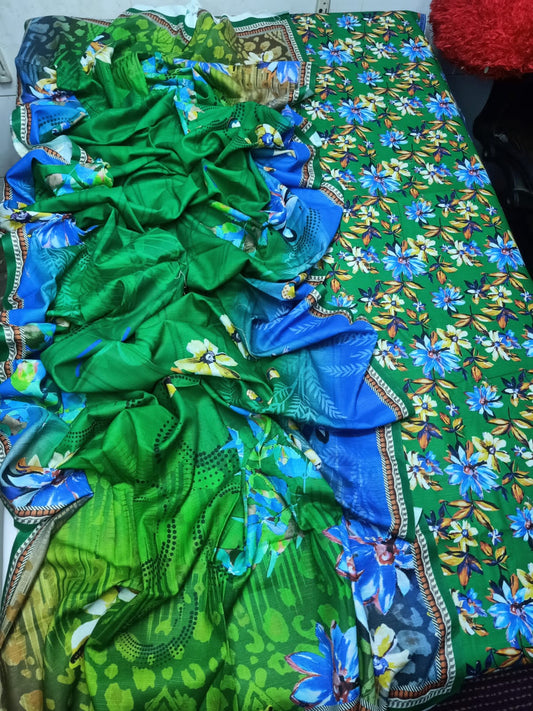 2 Piece Cambric Suit-Printe